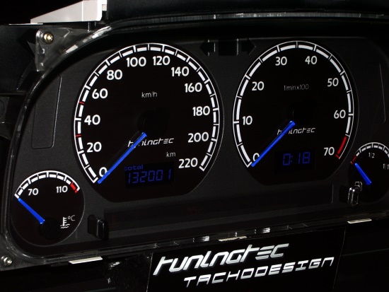 Tachoumbau Golf beleuchtete Tachozeiger